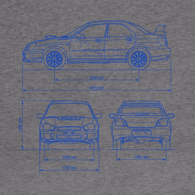 SUBIE BLUEPRINT by HSDESIGNS